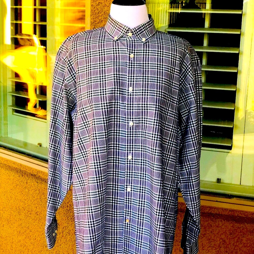 BEN SHERMAN, BUTTON DOWN COLOR, MEN'S DRESS SHIRT
